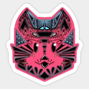 Catlaca mask Sticker